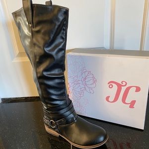 JC Women’s Black Boots Size 8 1/2